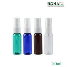 High Quality 20ml Pet Bottle Round Bottle with Sprayer